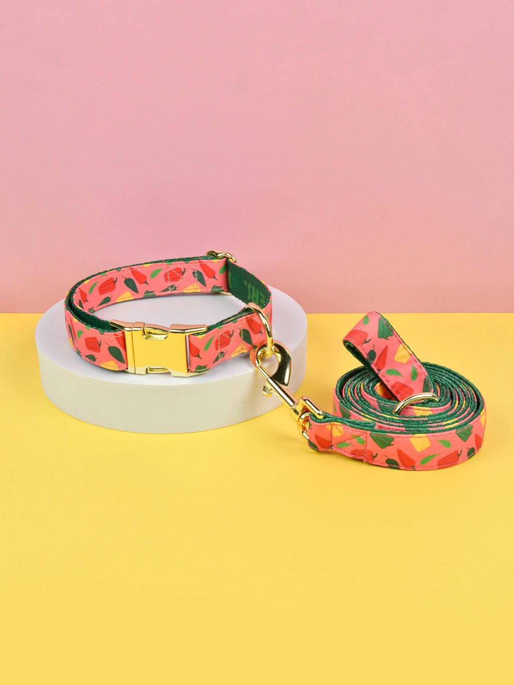 Pink Pepper - Collar and Leash