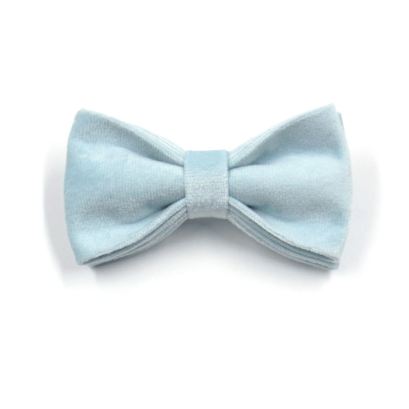 The ICON Velvet Set – Sky Blue