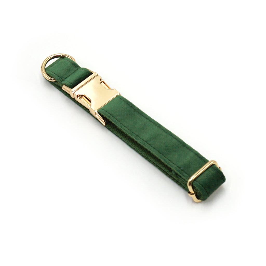 The ICON Velvet Set – Forest Green