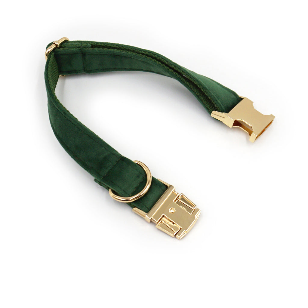 The ICON Velvet Set – Forest Green