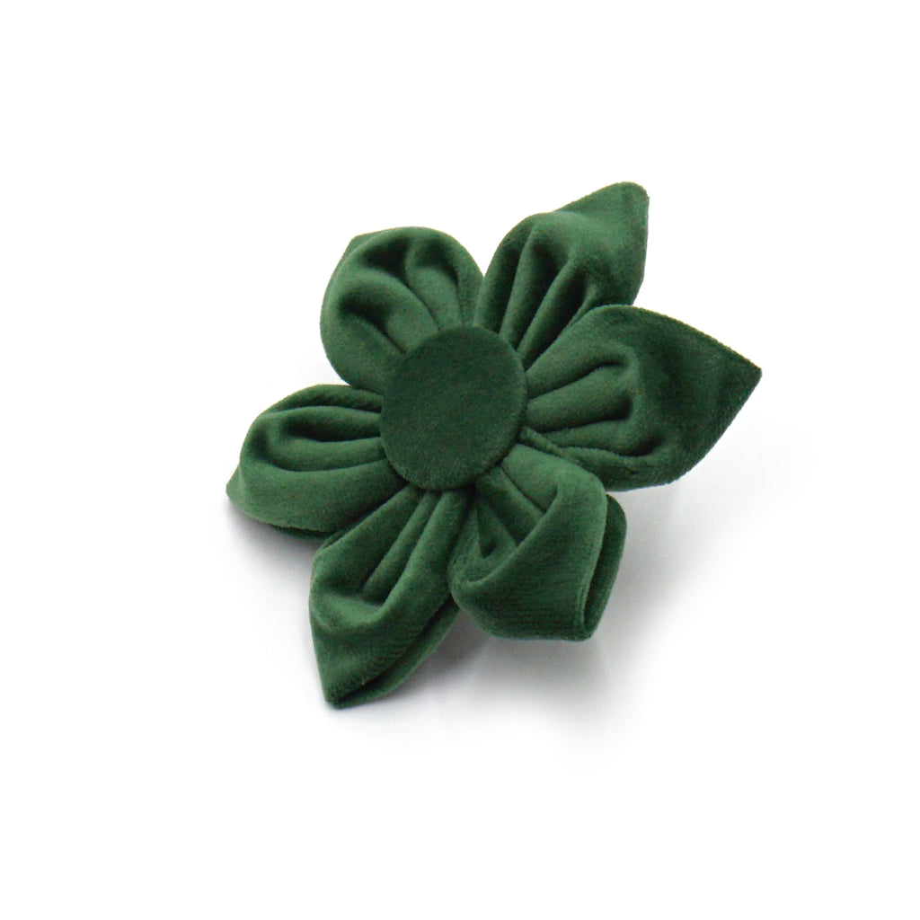 The ICON Velvet Set – Forest Green