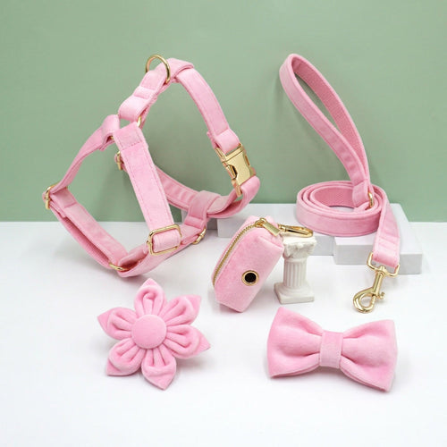 The ICON Velvet Set – Blush Pink