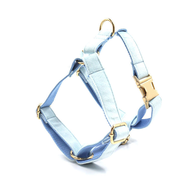 The ICON Velvet Set – Sky Blue