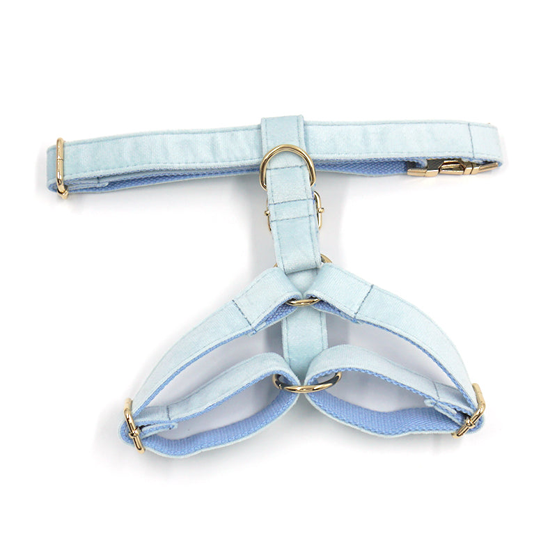 The ICON Velvet Set – Sky Blue