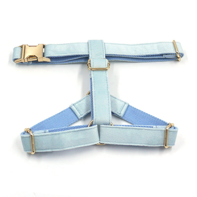 The ICON Velvet Set – Sky Blue
