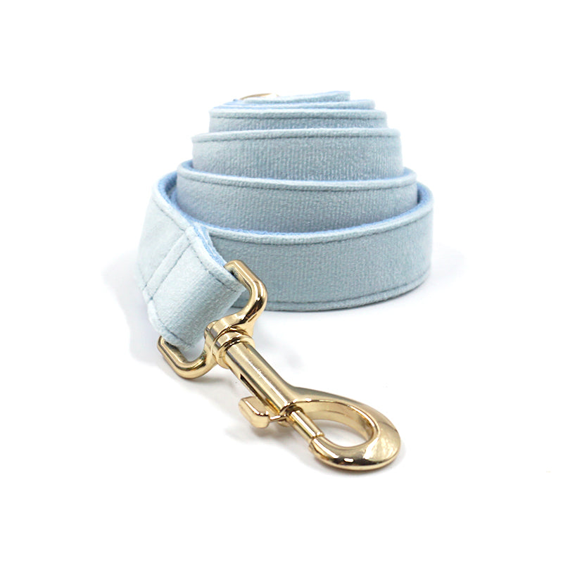 The ICON Velvet Set – Sky Blue