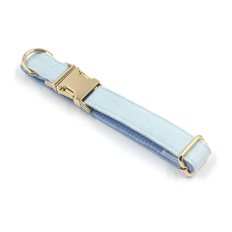 The ICON Velvet Set – Sky Blue