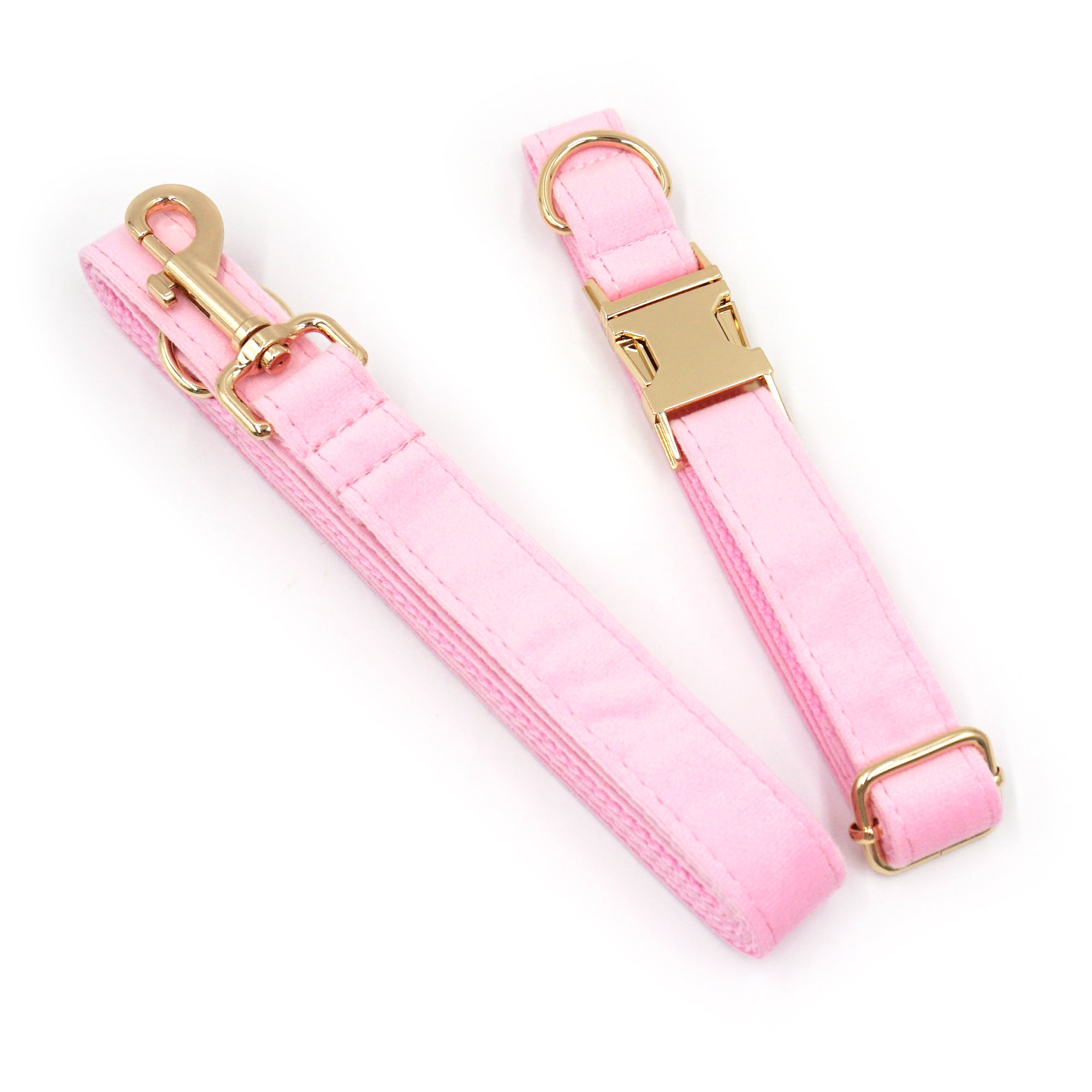 The ICON Velvet Set – Blush Pink