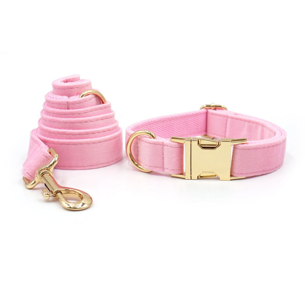 The ICON Velvet Set – Blush Pink