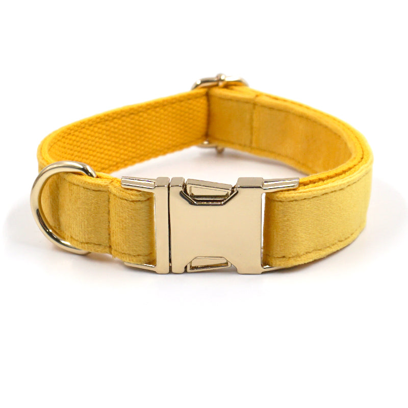 The ICON Velvet Set – Lemon Yellow