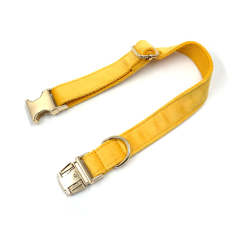 The ICON Velvet Set – Lemon Yellow
