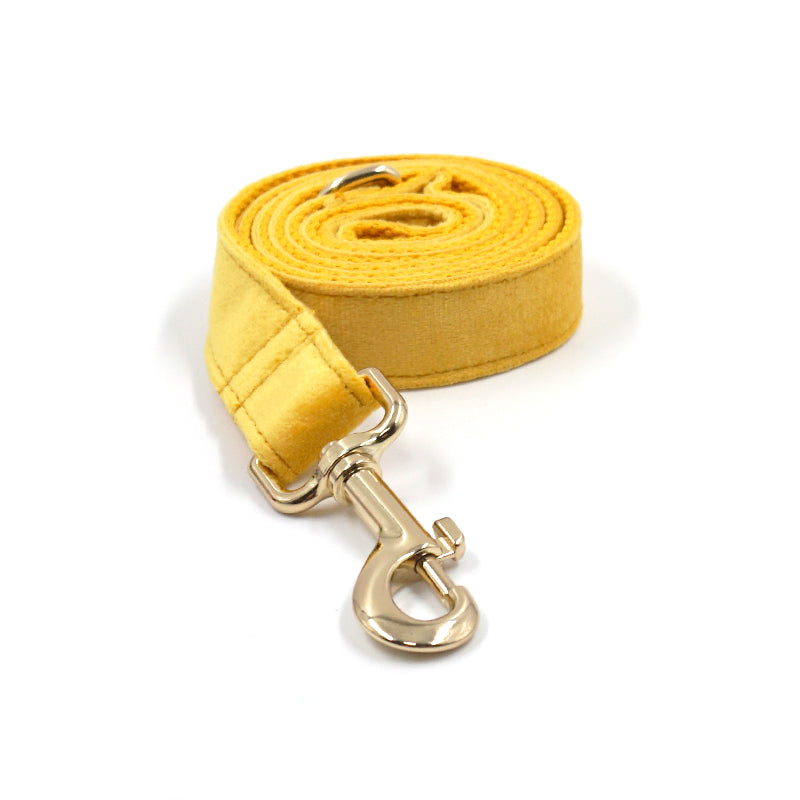 The ICON Velvet Set – Lemon Yellow