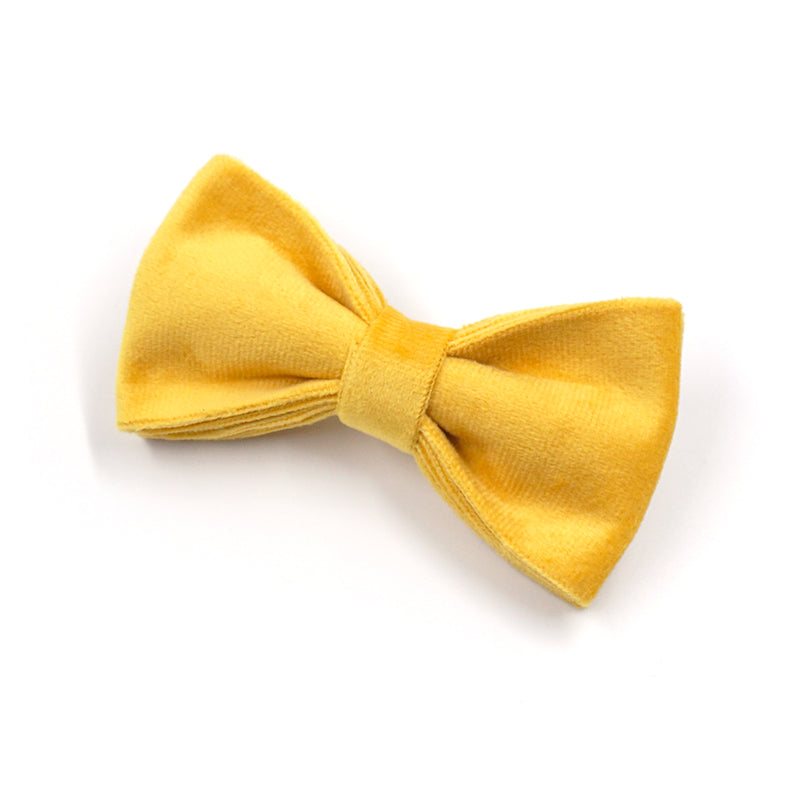 The ICON Velvet Set – Lemon Yellow