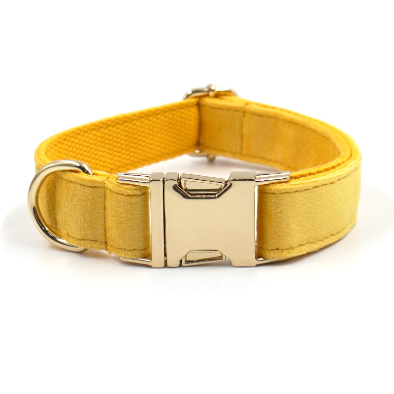 The ICON Velvet Set – Lemon Yellow