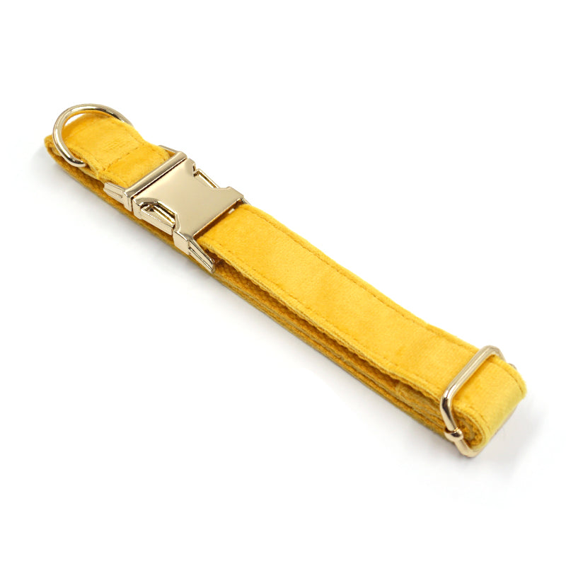 The ICON Velvet Set – Lemon Yellow